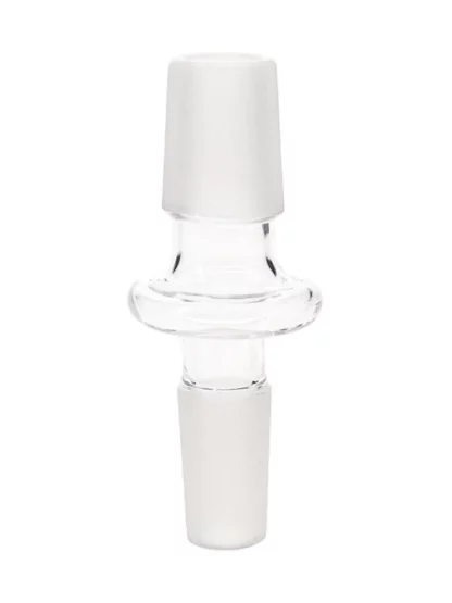 14MM Male to 18MM Male Clear Glass Adaptor