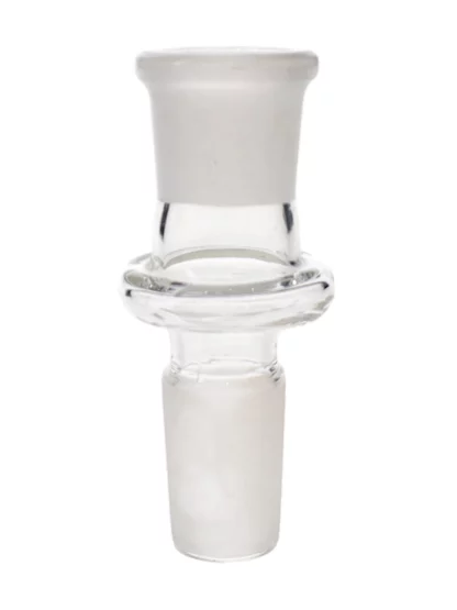 18MM Female to 18MM Male Clear Glass Adaptor