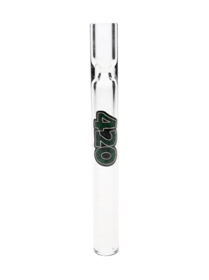 420 Green Glass Chillum