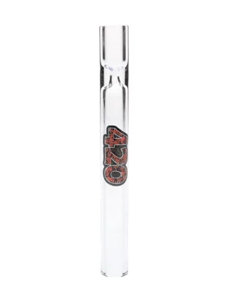 420 Red Glass Chillum