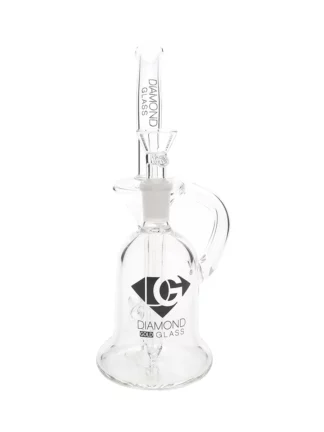 8 Recycler Water Pipe by Diamond Glass