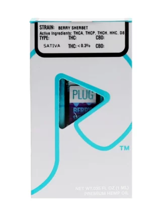 Berry Sherbet PLUGPlay Exotics Pods With Premium Hemp Oil 1ml