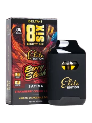 Berry Slush 8SIX Elite Edition Delta-8 Disposable 4G
