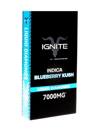 Blueberry Kush Ignite Liquid Diamonds Disposable 7000mg