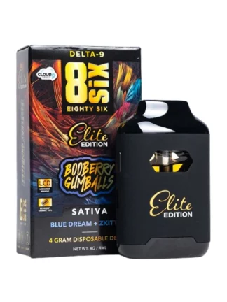 Booberry Gumballs 8SIX Elite Edition Delta 9 4G Disposable