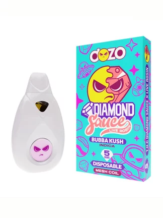 Bubba Kush Dozo Diamond Sauce Live Rosin Disposable 5G