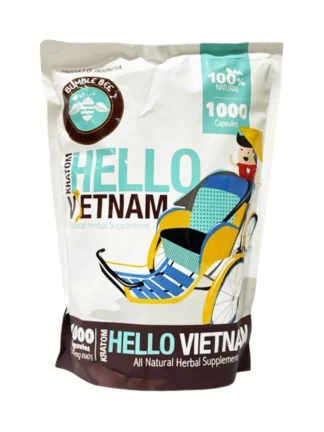 Bumble Bee Hello Vietnam Kratom Capsules 1000 count
