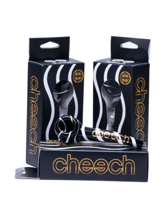 Cheech Hand Pipe Blak White