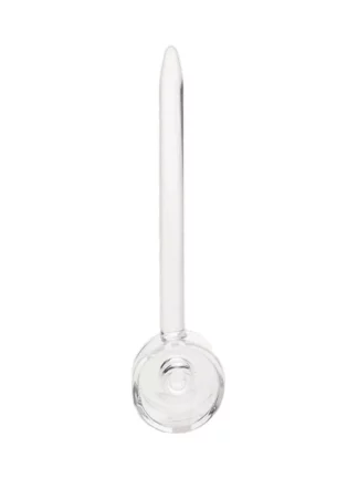 Clear Quartz Grail Carb Cap With Long Side Handle