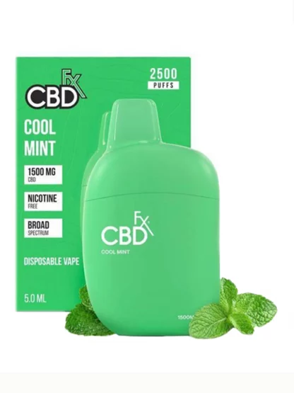 Cool Mint CBDfx Vape Pen 1500MG