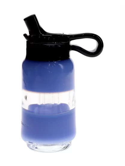 Empire Glassworks Water Bottle Puffco Attachment Milk Blue