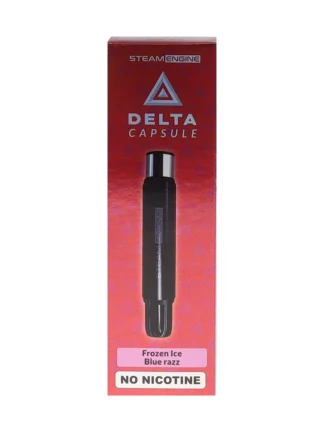 Frozen Ice Blue Razz Steam Engine Delta Capsule