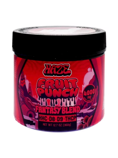 Fruit Punch Haze Fantasy Blend Gummies 4000mg
