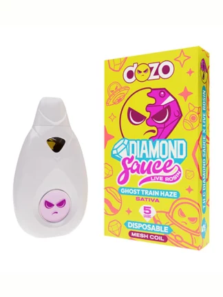 Ghost Train Haze Dozo Diamond Sauce Live Rosin Disposable 5G