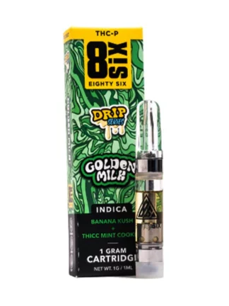 Golden Milk 8SIX Drip Series THC-P Vape Cartridge 1G