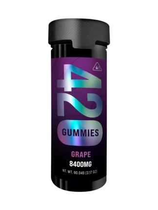 Grape Flying Monkey 420 Gummies THC-A+D9+THCP 8400MG