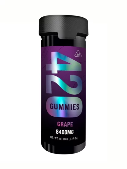 Grape Flying Monkey 420 Gummies THC-A+D9+THCP 8400MG
