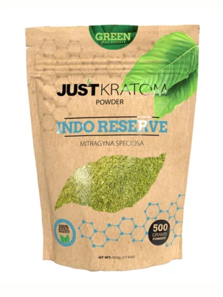 Green Indo Reserve Just Kratom Mitragyna Speciosa Powder 500g