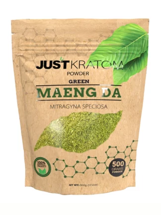 Green Maeng Da Just Kratom Mitragyna Speciosa Powder 500g