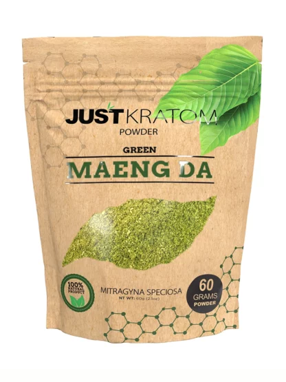 Green Maeng Da Just Kratom Mitragyna Speciosa Powder 60g