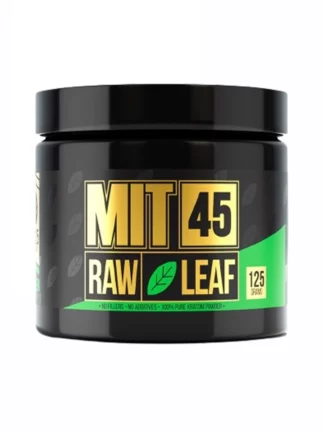 Green Raw Leaf MIT 45 Kratom Capsules 125ct