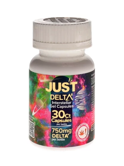 Just Delta 8 Interstellar Gel Capsules 30ct