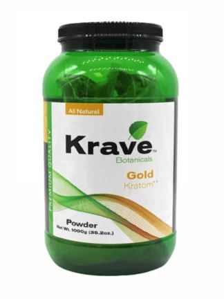 Krave Gold Kratom Powder 1000g