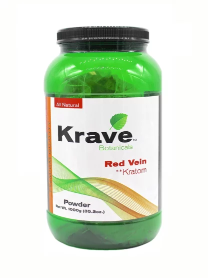 Krave Red Vein Kratom Powder 1000g
