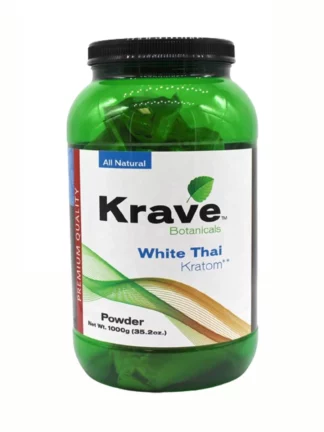 Krave White Thai Kratom Powder 1000g