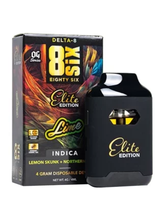 Lime 8SIX Elite Edition Delta 8 Disposable 4G