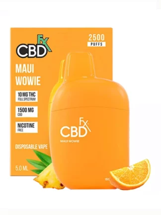 Maui Wowie CBDFx CBD + 10mg THC Vape Pen 1500mg