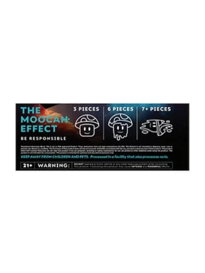 Moocah Microdose Nootropic Chocolate Bar Back