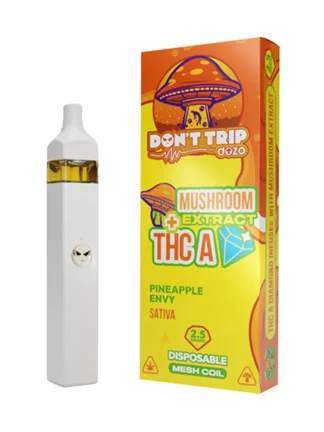 Pineapple Envy Dozo Mushroom Extract + THC-A Disposable 2.5G