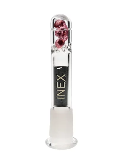 Pink 14mm to 18mm Inex Low Pro 2.5 Glass Adapter