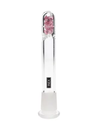 Pink 14mm to 18mm Inex Low Pro 3.5 Glass Adapter