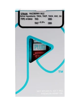 Razzberry Rizz PLUGPlay Exotics Pods With Premium Hemp Oil 1ml