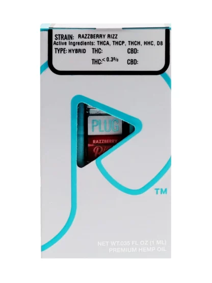 Razzberry Rizz PLUGPlay Exotics Pods With Premium Hemp Oil 1ml