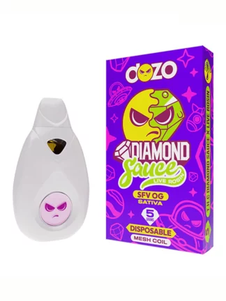 SFV OG Dozo Diamond Sauce Live Rosin Disposable 5G