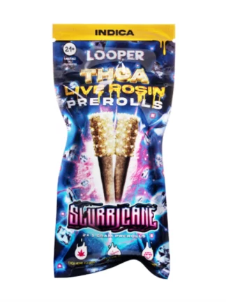 Slurricane Looper THCA Live Rosin Prerolls 2G