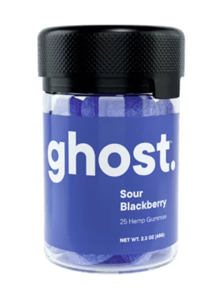 Sour Blackberry Ghost Phantom Blend Gummies 2500mg