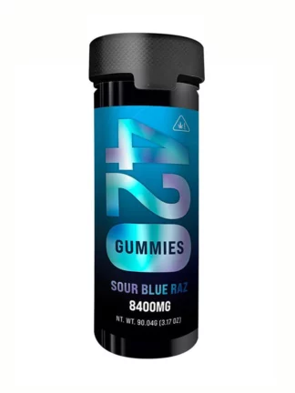 Sour Blue Razz Flying Monkey 420 Gummies THC-A+D9+THCP 8400MG
