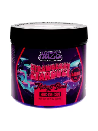 Strawberry Stardust Haze Midnight Blend Gummies 4000mg