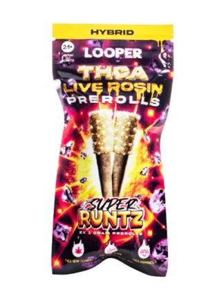 Super Runtz Looper THCA Live Rosin Prerolls 2G