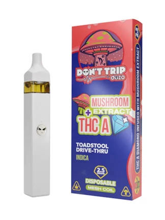 Toadstool Drive-Thru Dozo Mushroom Extract + THC-A Disposable 2.5G