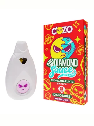 Tropical Runtz Dozo Diamond Sauce Live Rosin Disposable 5G
