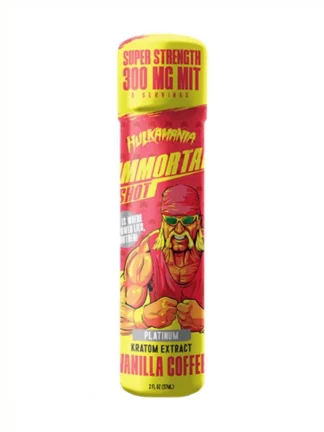 Vanilla Coffee Hulk Hogan Immortal Kratom Shots 300mg