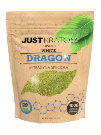 White Dragon Just Kratom Mitragyna Speciosa Powder 1000g