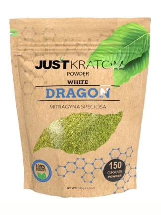 White Dragon Just Kratom Mitragyna Speciosa Powder 150g