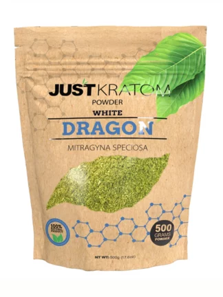 White Dragon Just Kratom Mitragyna Speciosa Powder 500g
