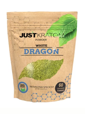 White Dragon Just Kratom Mitragyna Speciosa Powder 60g